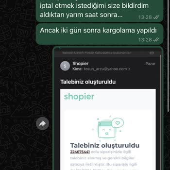 Shopier.com/Realsneakertr Yarım Saat Sonra İptal Ettiğim İade Almıyor