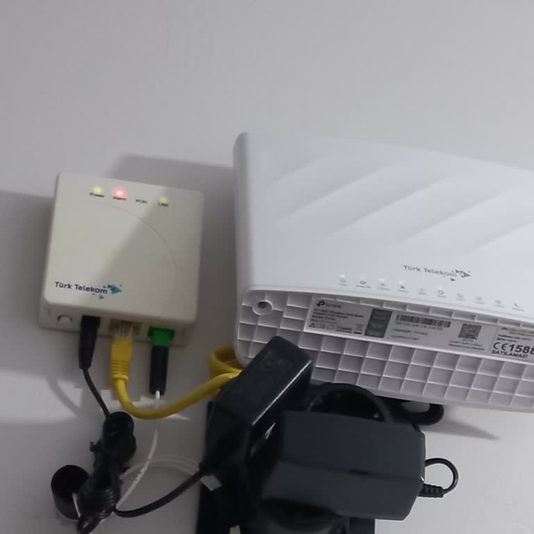 Türk Telekom Fiber Kırmızı Işık Yanıyor İnternet Bağlantısı Yok.