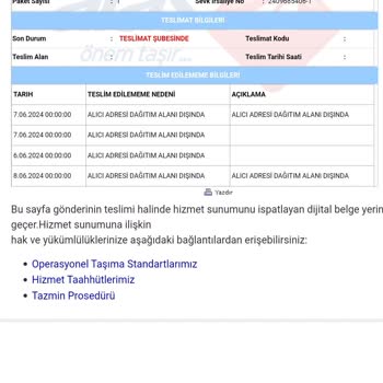Aras Kargo Şubesi Yalanlar İle Kargo Getirmiyor