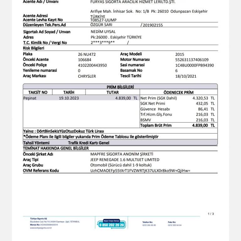 Tüvtürk'ten Randevu Alamıyorum