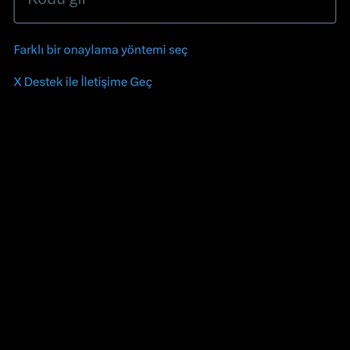 Twitter İki Faktörlü Doğrulamadan Dolayı Hesabıma Giremiyorum