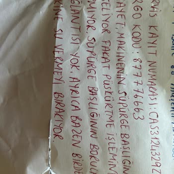 Karcher Se 4001 Halı Ve Koltuk Yıkama Makinesi Servis Sorunu