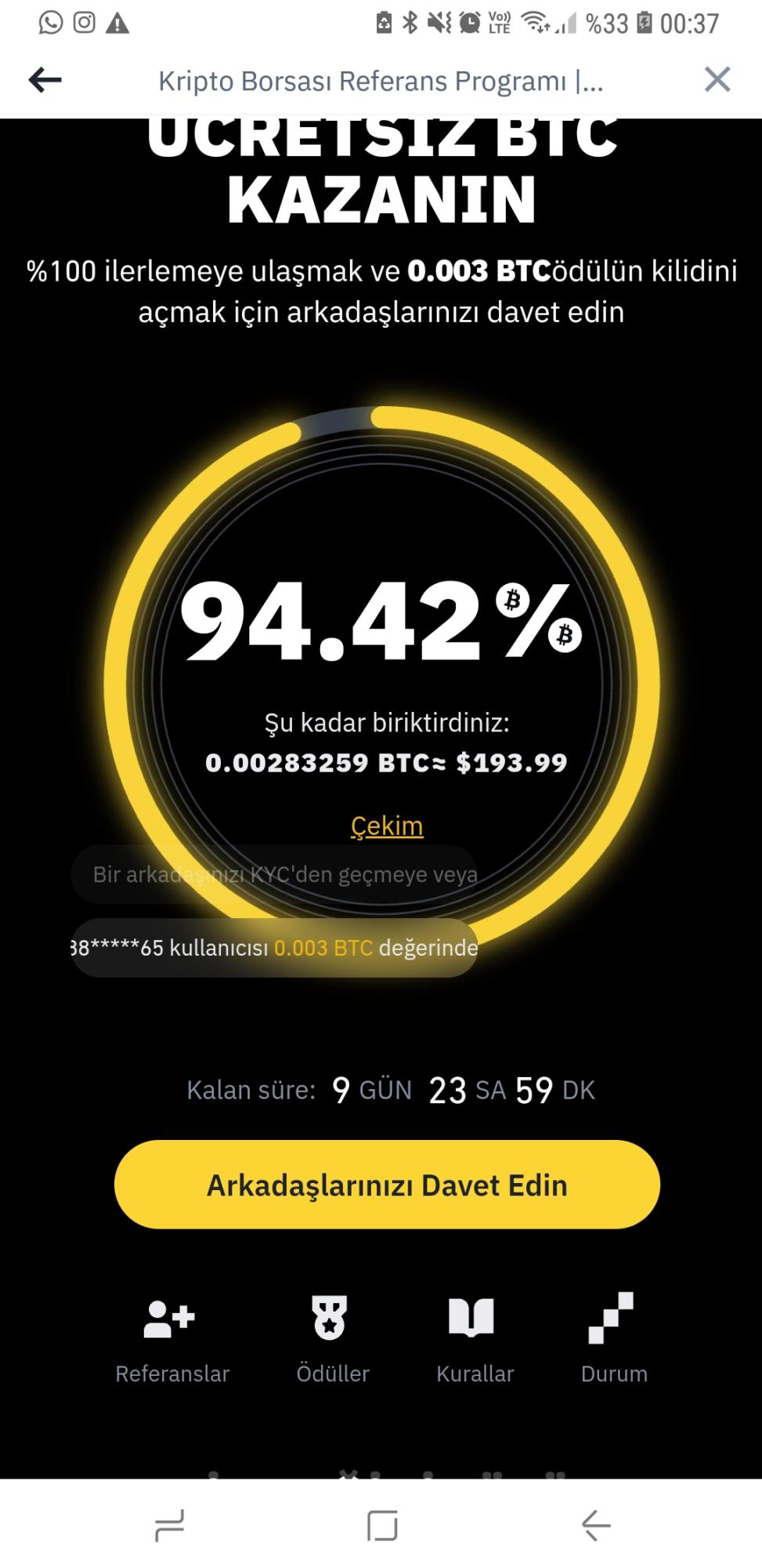 Binance Lite Referral 0.003 BTC Event is Misleading – Unfairly Denied  Rewards - Xolvie