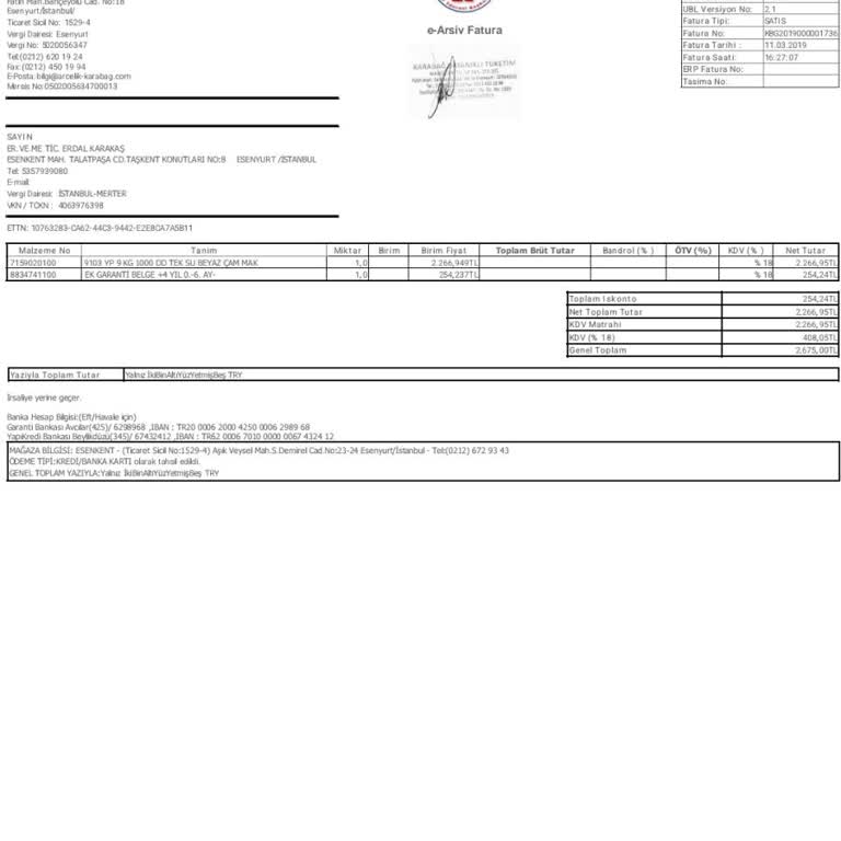 Arçelik Beyaz Eşya Çamaşır Makinesi