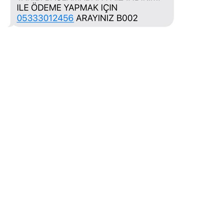Metka Hukuk (SMS) Metka Hukuktan Gelen Mesaj