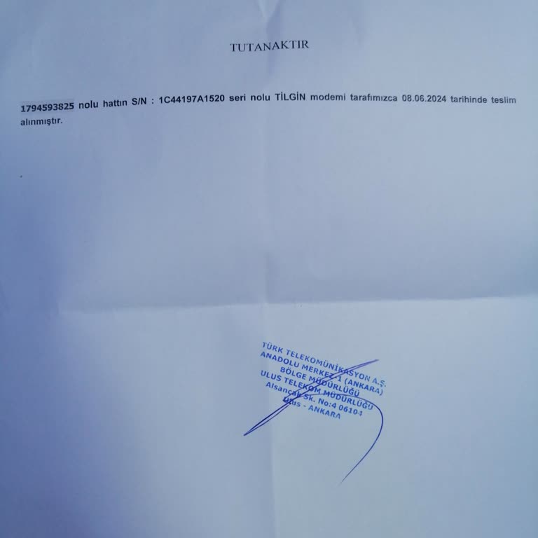 Türk Telekom Ankara Ulus Telekom Saçmalığı