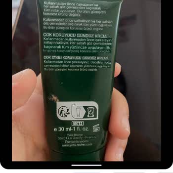 Yves Rocher Güneş Koruyucu Krem Şikayet