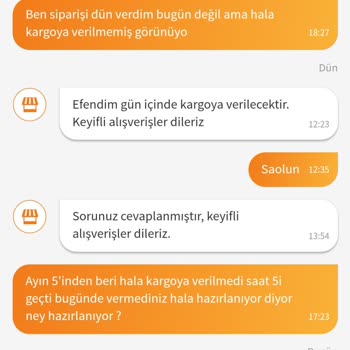 Trendyol'un Güvenilir İyi Alışveriş Hizmeti Sunamaması