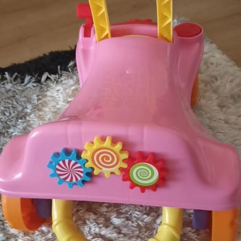 Pink Blue Baby Toys Baby Toys İlk Bebek Arabasının Tekerlekleri Gitmiyor