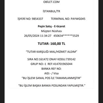 Obilet Paramızı Geri Vermedi