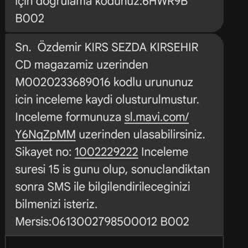 Mavi Jeans Ürün Garanti Politikası Tamamen Tüketiciyi Mağdur Ediyor.