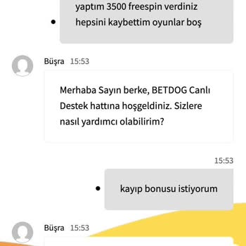Betdog Kayıp Bonusum Verilmedi