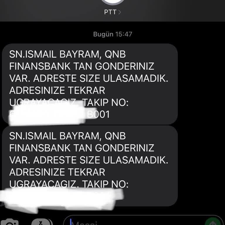 PTT Kargo Evde Olmama Rağmen Size Ulaşamadık Diyor
