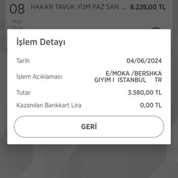 Moka Bilgim Dışında Para Tahsili