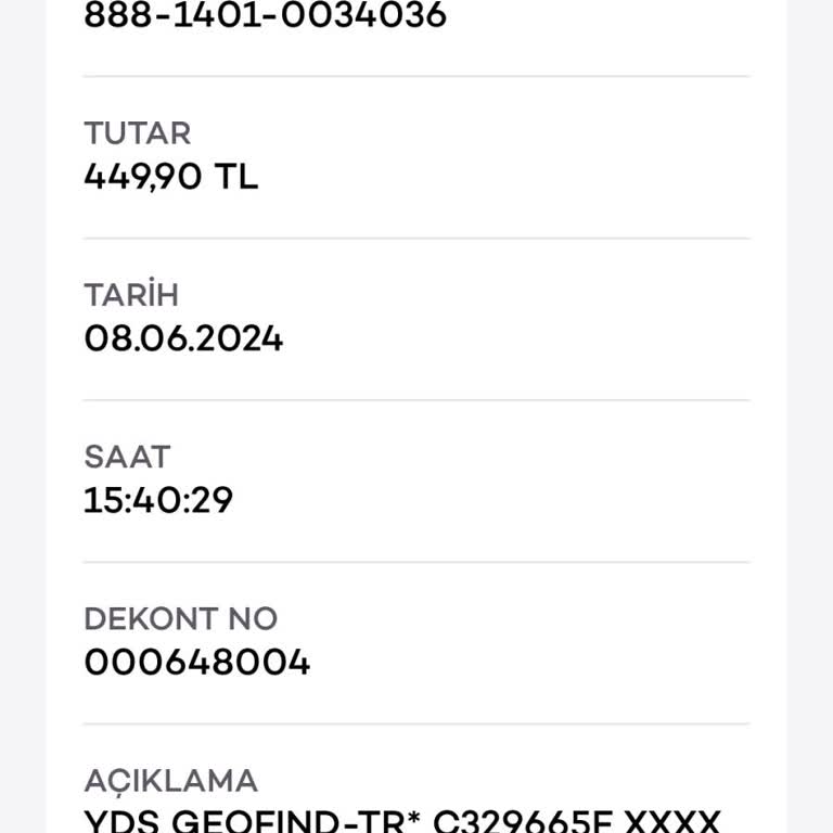 Geofind Paramı İade Et