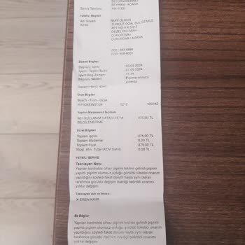 Ankastre Bosch Marka Fırın Pişirmiyor.