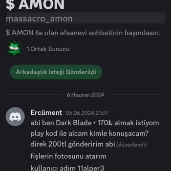 Discord.com Blox Fruit Oyununda Haksız Kazanç Sağlayan Sunucu Sahibi