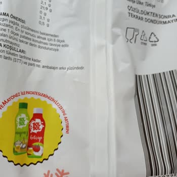 BİM Mutfağım Parmak Patates