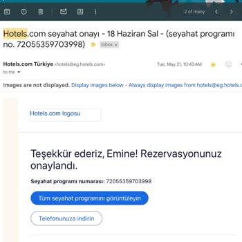 Hotels.com Sebepsiz Rezervasyon İptali