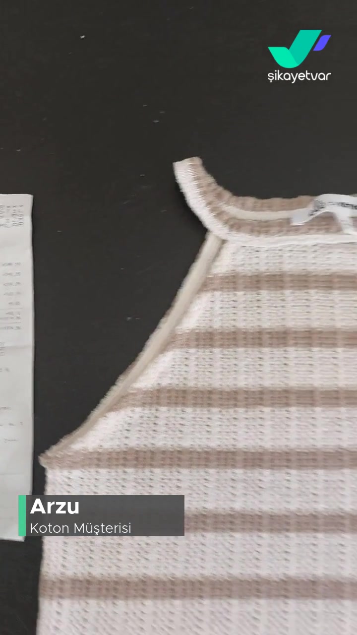 Koton Koltuk Altı Oyuntusu Eşit Olmayan Crop İadesi videonun kapak resmi