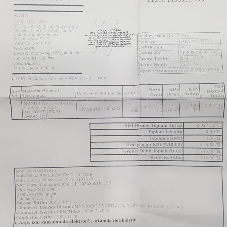 Gala İletişim Ayıplı Ürün Satışı Yaptı