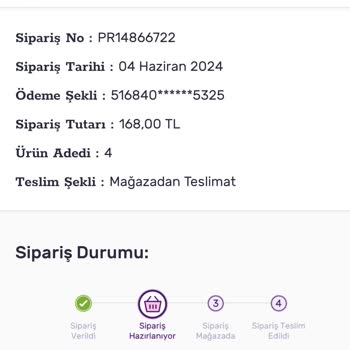 Gratis Siparişim Hazır Olmadı