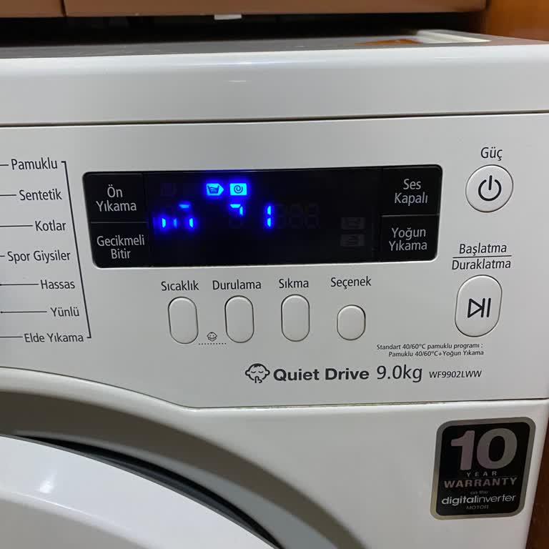 Samsung Çamaşır Makinesi Ekran Siliniyor