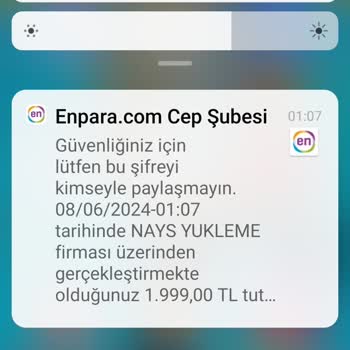 Enpara Sipariş Edilen Ürünün Takibini Yapamıyorum