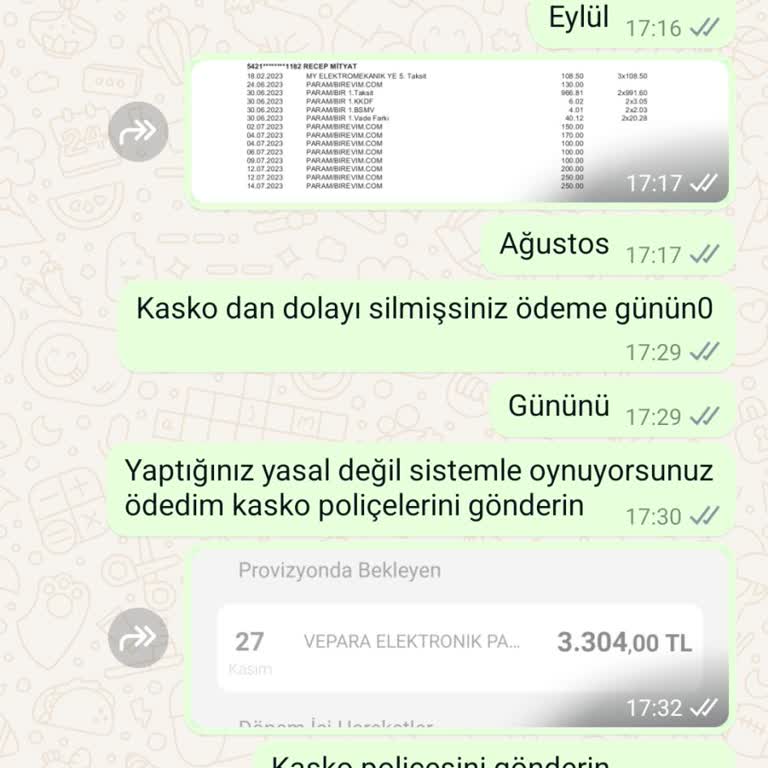 Birevim 10 Ay Ödeme Gecikmesi