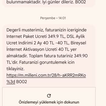 Millenicom İnsanlara Doğru Bilgi Vermiyor