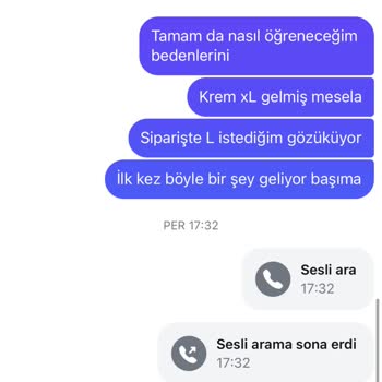 Qarmacha Farklı Beden Kargo Parası