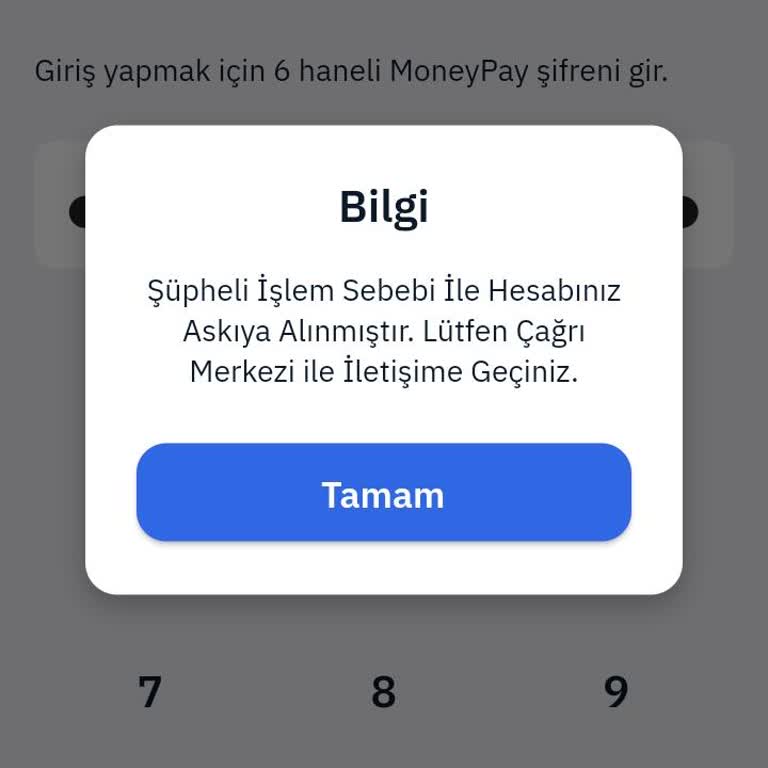 MoneyPay Mağdur Edildim M