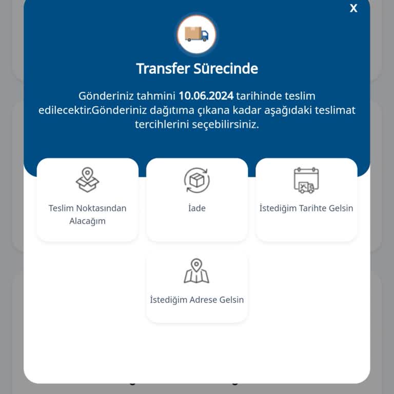 Yurtiçi Kargo Şeker Şubesi Teslim Edilmeyen Ürün