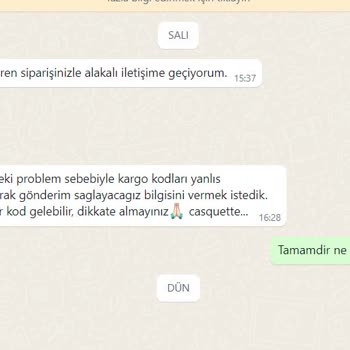 Casquette.tr Firması Ürünleri Kargoya Vermiyor