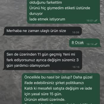 Butik Moor (Mooramoor) Defolu Ürün Ve Eksik İade