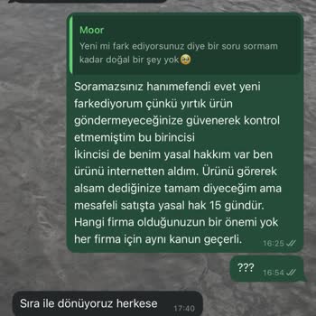 Butik Moor (Mooramoor) Defolu Ürün Ve Eksik İade