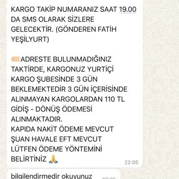 Enza Saat Adlı Firmadan Önemsizlik Ve Umursamazlık