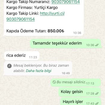 Enza Saat Adlı Firmadan Önemsizlik Ve Umursamazlık