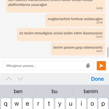 Trendyol Yemek Para İadesi Yapmadı Ürün Teslim Etmedi