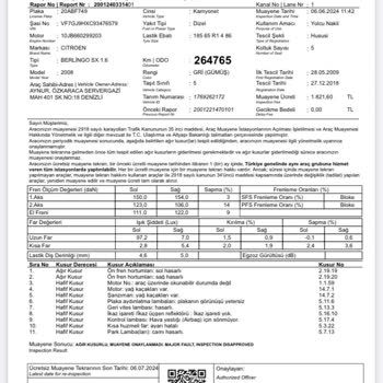 Tüvtürk Teknisyeninin Usulüne Uygun Muayene Yapmaması