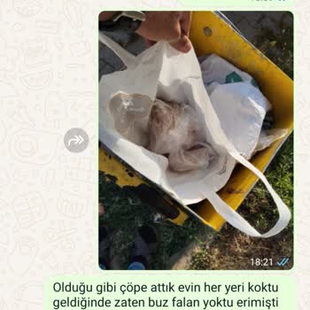 Dededen Toruna Kokoreç Bozuk Kokmuş Ürün Gönderildi.