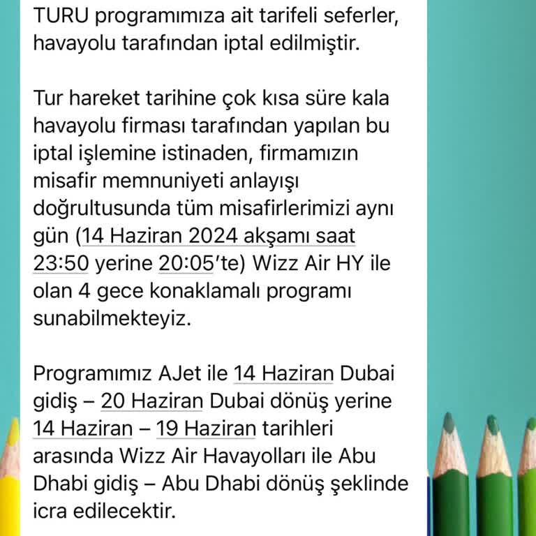 Gruppal Tur Şirketinin Bizi Mağdur Etmesi