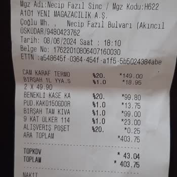 A101 Kasa Ve Etiket Fiyatlarındaki Farklılık