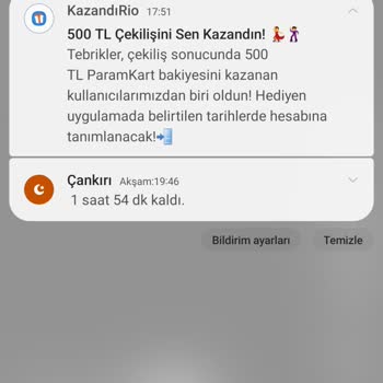 Kazandırio Kazandirio 500 TL Hediye Çeki