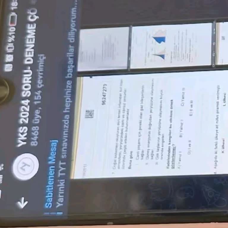 ÖSYM TYT Sınavında Kopya Çekmek