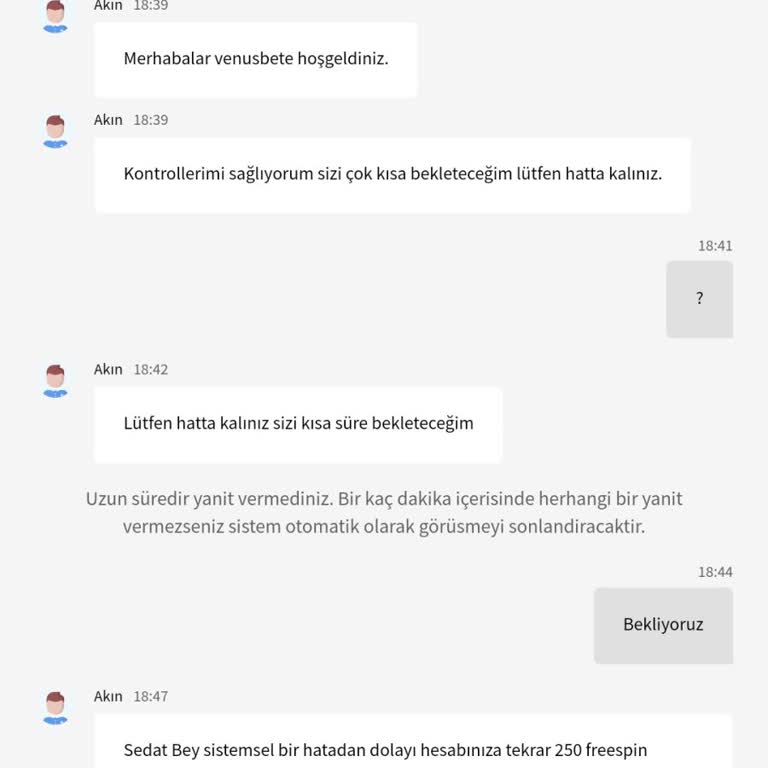 VenusBet Venüsbet'te Kazandığım Ödülün Ödenmemesi