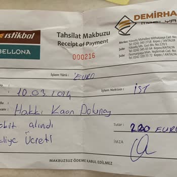 İstikbal Antalya Kepez'deki Mobilya Mağazasında Yaşanan Sorunlar