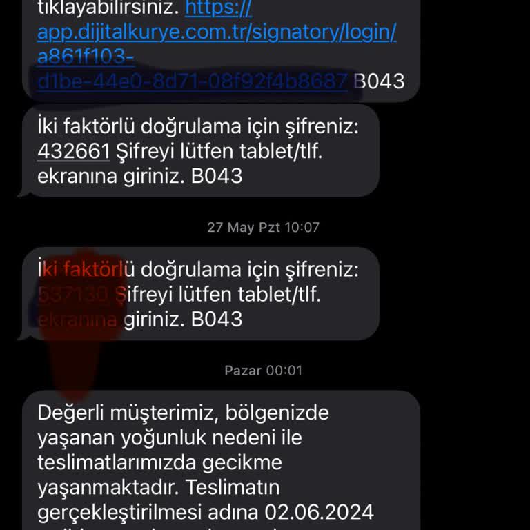 Antalya Manavgat Gelmeyen Dijital Kurye