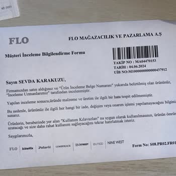 FLO Ayakkabı FLO Yine Ayakkabıma Red Verdi! Kullanıcı Hatası Dedi!