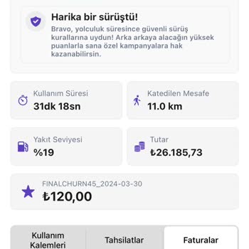 Getiraraç (Moov) Araç Kiralama Sonunda Ufak Çizik İçin 32 Bin'lik Borç